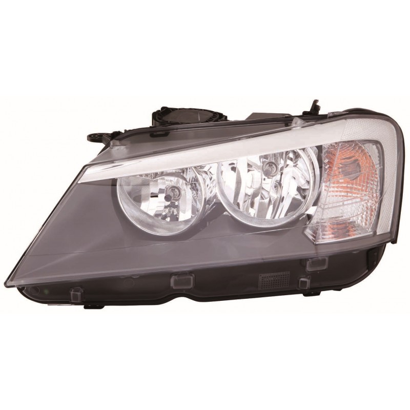 BMW X3 11-* FAROL ESQUERDO ELÉCTRICO COM MOTOR INTERIOR NEGRO (H7/H7)