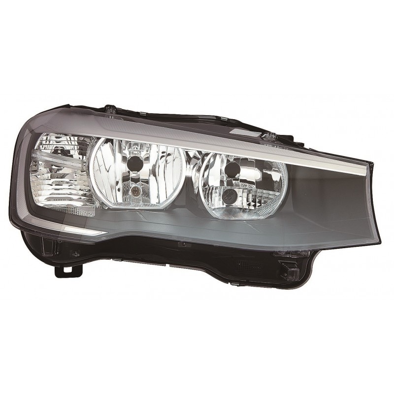 BMW X3 14-* FAROL DIREITO ELÉCTRICO COM MOTOR INTERIOR NEGRO (H7/H7)