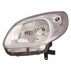 RENAULT KANGOO 13-* FAROL ESQUERDO ELÉCTRICO INTERIOR CROMADO