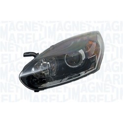 RENAULT MEGANE 14-* FAROL ESQUERDO INTERIOR NEGRO M/MARELLI (H7)