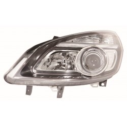 RENAULT SCENIC 05-08* FAROL DIREITO ELÉCTRICO INTERIOR NEGRO (H7/H1)