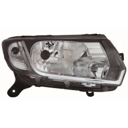 DACIA SANDERO/LOGAN 13-* FAROL DIREITO MANUAL INTERIOR NEGRO (H4)