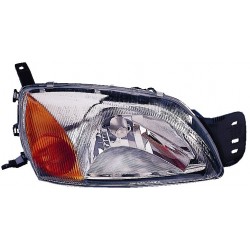 FORD FIESTA 99-* FAROL DIREITO ELÉCTRICO COM PISCA AMARELO