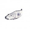 FORD FIESTA 08-* FAROL ESQUERDO ELÉCTRICO INTERIOR CROMADO (H7/H1)