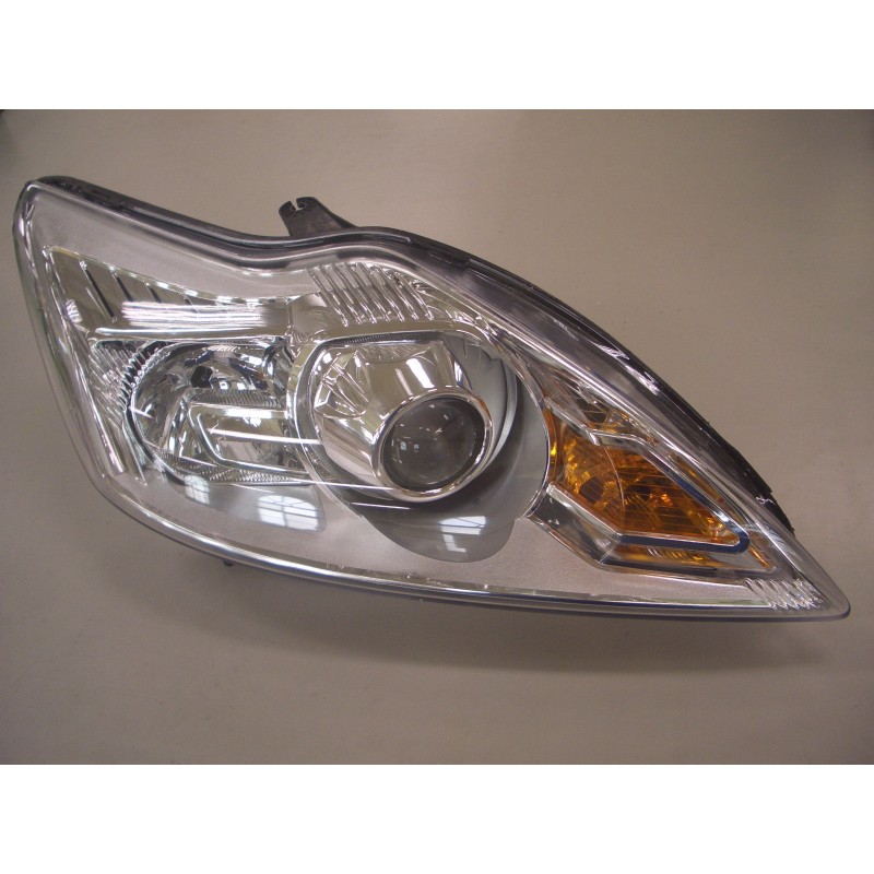 FORD FOCUS 08-* FAROL DIREITO ELÉCTRICO COM MOTOR INTERIOR CROMADO (HID/D1S)