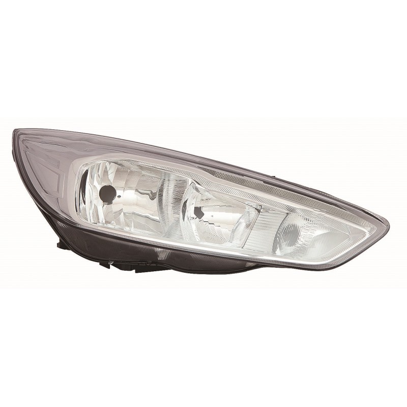 FORD FOCUS 14-* FAROL DIREITO ELÉCTRICO COM MOTOR INTERIOR CROMADO (H7/H1/LED)