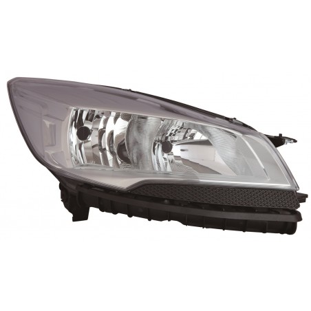 FORD KUGA 13-* FAROL DIREITO ELÉCTRICO/MANUAL COM MOTOR (H7/H15)