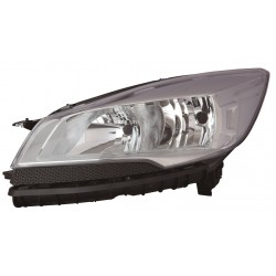 FORD KUGA 13-* FAROL ESQUERDO ELÉCTRICO/MANUAL COM MOTOR (H7/H15)