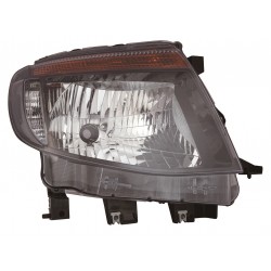 FORD RANGER 13-* FAROL DIREITO MANUAL/ELÉCTRICO INTERIOR NEGRO
