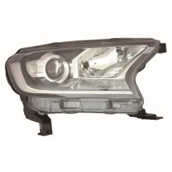 FORD RANGER 16-* FAROL DIREITO MANUAL/ELÉCTRICO INTERIOR NEGRO (H11/H15/PY21W/W5W)