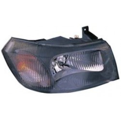 FORD TRANSIT 00-* FAROL DIREITO ELÉCTRICO INTERIOR ESCURO