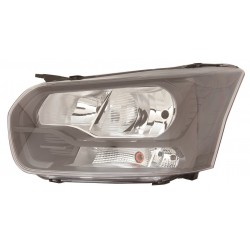 FORD TRANSIT 14-* FAROL ESQUERDO ELÉCTRICO COM MOTOR INTERIOR NEGRO (H7/H15/PY21W/W5W)