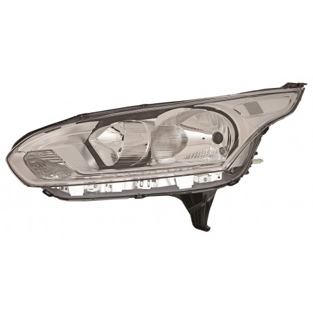 FORD TRANSIT CONNECT 15-* FAROL ESQUERDO ELÉCTRICO BRANCO COM MOTOR (H15/H7/PWY24W/W5)