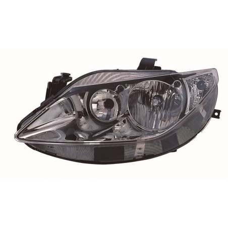 SEAT IBIZA 08-* FAROL ESQUERDO ELÉCTRICO INTERIOR CROMADO (H7/H7)