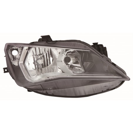 SEAT IBIZA 12-* FAROL DIREITO ELÉCTRICO/MANUAL INTERIOR CROMADO DUPLO (H7/H7)