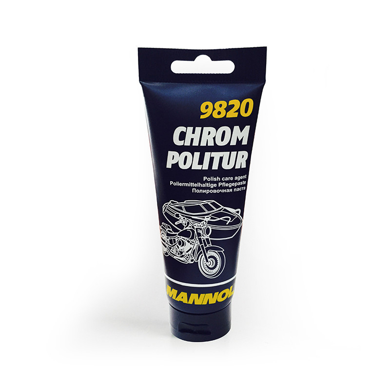 MANNOL 9820 MASSA DE POLIR CROMADOS 100GR