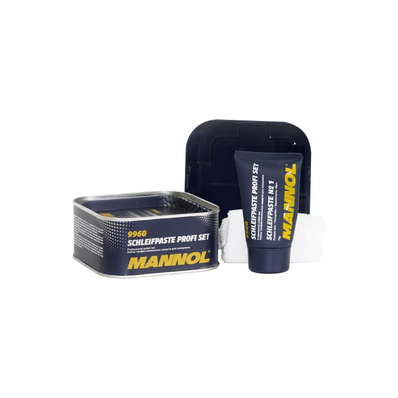 MANNOL 9960 MASSA DE POLIR PROFI SET 325+75GR