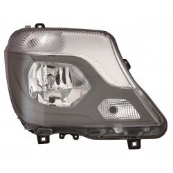 MERCEDES SPRINTER 14-* FAROL DIREITO ELÉCTRICO COM MOTOR INTERIOR NEGRO (H7/H7)