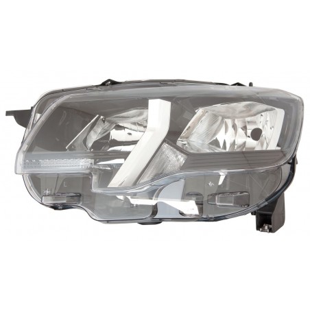PEUGEOT PARTNER/RIFTER 2018.09-* FAROL ESQUERDO ELÉCTRICO COM MOTOR (H7/H1/PY21W/W21/5W)