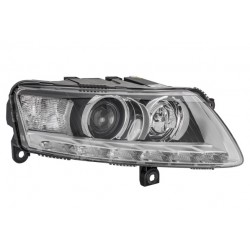 FAROL DIREITO BI-XENON CUR LCD LED AUDI A6 2005/06-