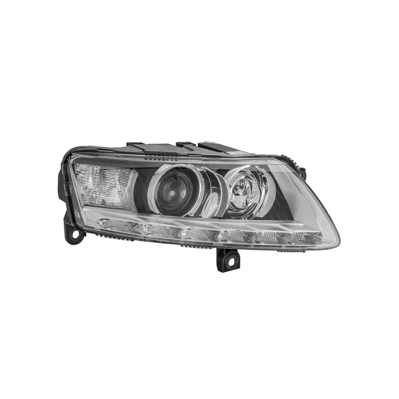 FAROL DIREITO BI-XENON CUR LCD LED AUDI A6 2005/06-