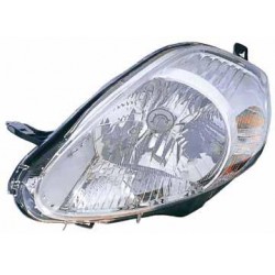 FIAT GRANDE PUNTO 08-* FAROL DIREITO ELÉCTRICO INTERIOR CROMADO (FICHA ROXA 8 PINOS)