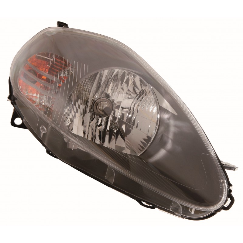 FIAT GRANDE PUNTO 08-* FAROL DIREITO ELÉCTRICO INTERIOR NEGRO (FICHA ROXA 8 PINOS)