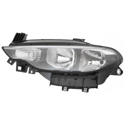 FIAT TIPO 15-* FAROL ESQUERDO ELÉCTRICO COM MOTOR REBORDO NEGRO (H7/H15/PY21W)