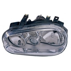 VW GOLF 97-* FAROL ESQUERDO ELÉCTRICO (H7/H1/H3)