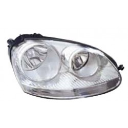 VW GOLF V/JETTA 03-* FAROL DIREITO ELÉCTRICO INTERIOR CLARO