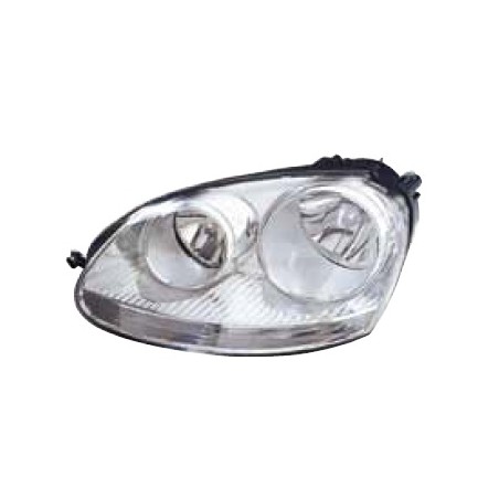 VW GOLF V/JETTA 03-* FAROL ESQUERDO ELÉCTRICO INTERIOR CLARO