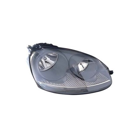 VW GOLF V/JETTA 03-* FAROL DIREITO ELÉCTRICO INTERIOR CINZA