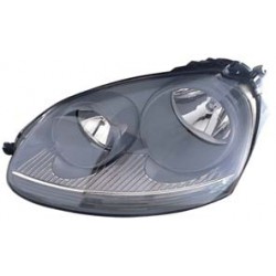 VW GOLF V/JETTA 03-* FAROL ESQUERDO ELÉCTRICO INTERIOR CINZA