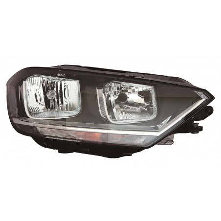 VW GOLF VII SPORTSVAN 14-* FAROL DIREITO ELÉCTRICO COM MOTOR INTERIOR NEGRO (H7/H15/H21)