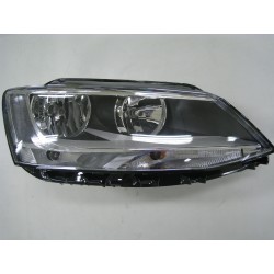 VW JETTA 11-* FAROL DIREITO ELÉCTRICO COM MOTOR INTERIOR NEGRO (H7)