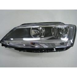 VW JETTA 11-* FAROL ESQUERDO ELÉCTRICO COM MOTOR INTERIOR NEGRO (H7)