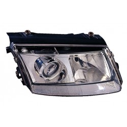 VW PASSAT 96-* FAROL ESQUERDO VIDRO TRANSPARENTE (H7/H7)
