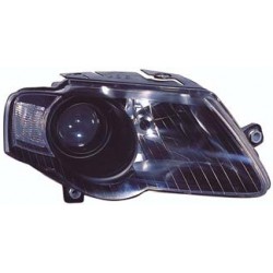 VW PASSAT 05-* FAROL DIREITO ELÉCTRICO INTERIOR NEGRO (T/HELLA)