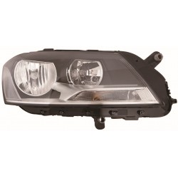 VW PASSAT 10-* FAROL DIREITO ELÉCTRICO COM MOTOR INTERIOR NEGRO