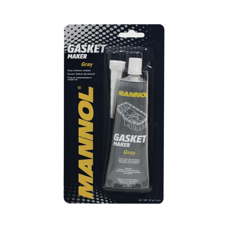 MANNOL 9913 SILICONE JUNTAS CINZA 85GR