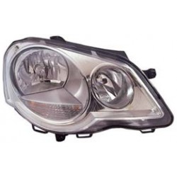 VW POLO 05-* FAROL DIREITO ELÉCTRICO