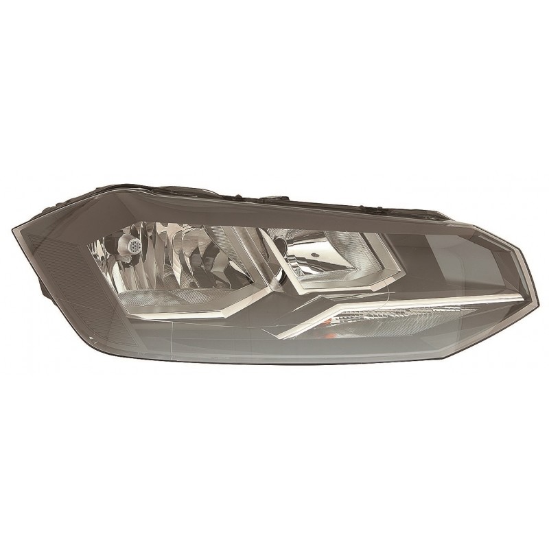 VW POLO 2017.09-* FAROL DIREITO ELÉCTRICO COM MOTOR (H7/H7/WY21W)