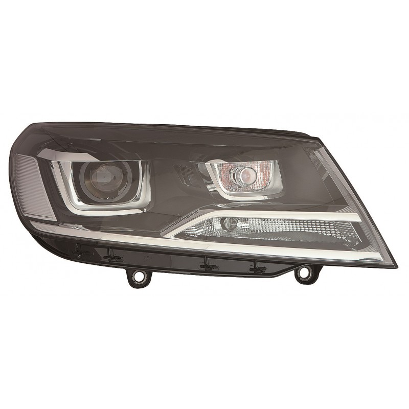 VW TOUAREG 09.14-* FAROL DIREITO ELÉCTRICO COM MOTOR (D8S/W21/5W/PWY24W)