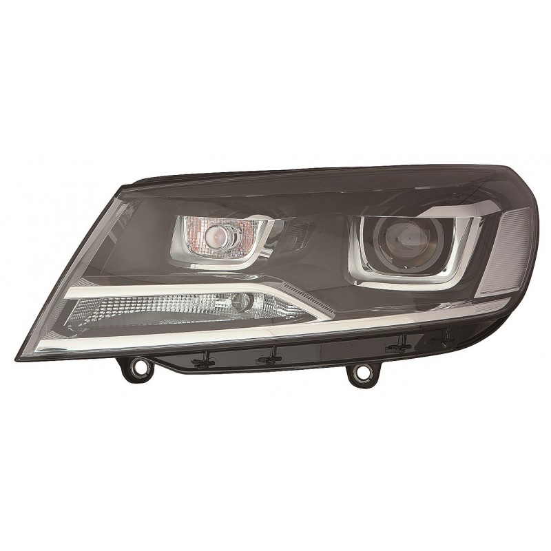 VW TOUAREG 09.14-* FAROL ESQUERDO ELÉCTRICO COM MOTOR(D8S/W21/5W/PWY24W)