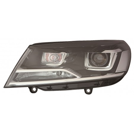 VW TOUAREG 09.14-* FAROL ESQUERDO ELÉCTRICO COM MOTOR(D8S/W21/5W/PWY24W)