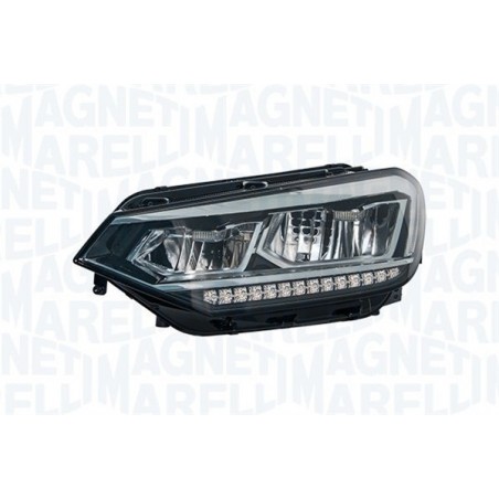 VW TOURAN 2015-* FAROL ESQUERDO ELÉCTRICO COM LUZ DIURNA M/MARELLI (LED)