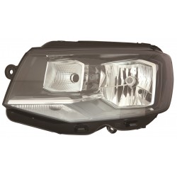 VW TRANSPORTER 16-* FAROL ESQUERDO ELÉCTRICO COM MOTOR INTERIOR NEGRO (H4)