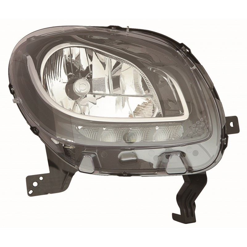SMART FORFOUR 14-* FAROL DIREITO ELÉCTRICO INTERIOR NEGRO MODELO BASE (H4/LED)