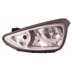 HYUNDAI I10 13-* FAROL ESQUERDO ELÉCTRICO INTERIOR NEGRO (H4/H7)