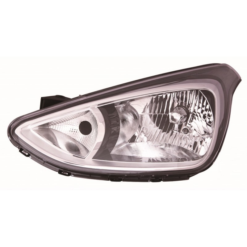 HYUNDAI I10 13-* FAROL ESQUERDO ELÉCTRICO INTERIOR NEGRO (H4/H7)